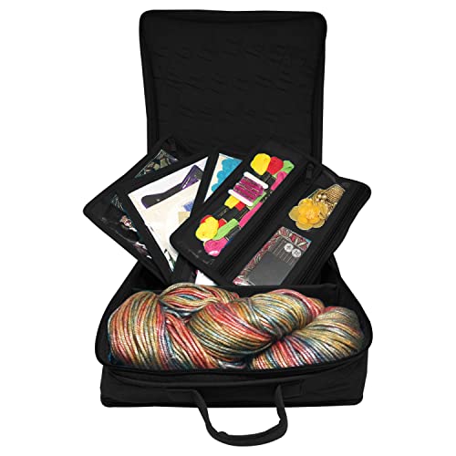 CA474 - Craft Box with Fabric Top - Yazzii