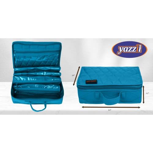  Yazzii Deluxe Craft Storage - Portable Storage Bag Organizer -  Arts & Crafts Storage Bag Organizer - Multipurpose Storage Organizer for  Quilting, Needlework, Knitting, Sewing, Applique