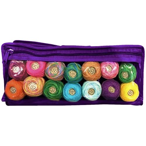 Thread Organizer - Portable & Multipurpose (CA625)-Thread & Yarn Organizers-Bag, Cosmetics, Crafts, Embroidery, Embroidery Floss, Jewelry, Medication, Multipurpose, Organizer, Portable, Portable & Multipurpose, Retreats, Sewing Supplies, Sewing Thread Holder, Spools, Storage, Storage Bag, Thread Organizer, Toiletries, Tote, Travel, Yazzii-Yazzii Craft Organizers and Bags