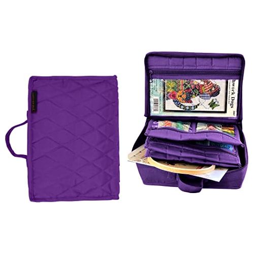 Yazzii Oval Sewing Box - Portable Storage Organizer – Yazzii® Craft  Organizers & Bags - US & Canada