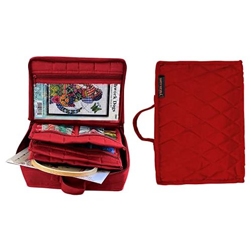  Yazzii Double Petite Craft Organizer Bag - Portable