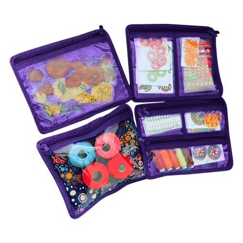 Yazzii Storage Craft Box - Fabric Top (CA474)-Sewing Baskets & Kits-Yazzii Craft Organizers and Bags