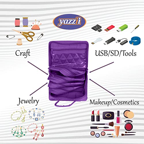 CA10 - Mini Jewelry/Makeup/Crafting Organizer- Petite - Yazzii