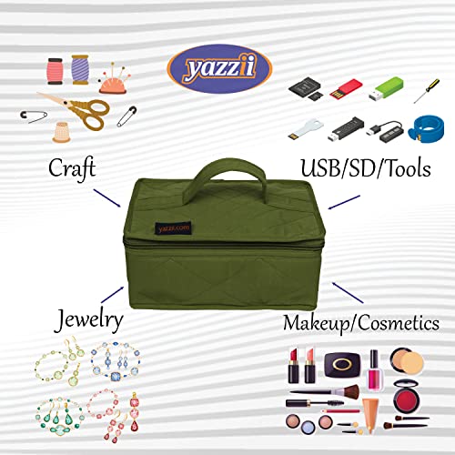 CA340 - 4 Pocket Jewelry / Makeup / Crafter’s Organizer - Yazzii