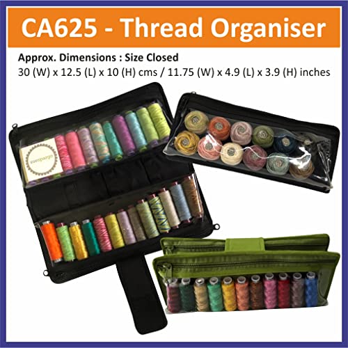 Thread Spool Organizer for 30 Embroidery Threads