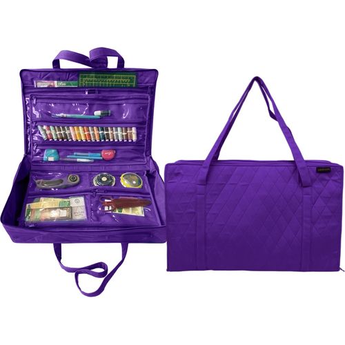 Yazzii Craft Box with Fabric Top - Portable Organizer – Yazzii
