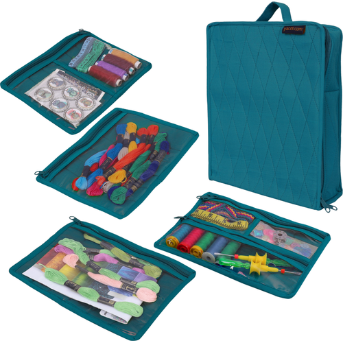 Yazzii Craft Box with Fabric Top - Portable Organizer – Yazzii® Craft  Organizers & Bags - US & Canada
